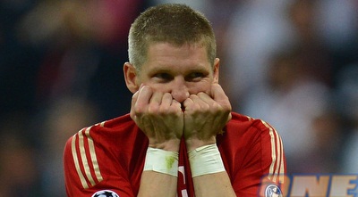 בסטיאן שוויינשטייגר מאוכזב. המדים ישנו את המזל? (GettyImages)