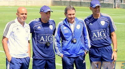 אלי גוטמן, יוסי אבוקסיס, גיורא אנטמן ודרור שמשון (משה חרמון)