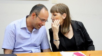 לימור לבנת וירון זליכה. סייעו בהקמת התוכנית (משה חרמון)