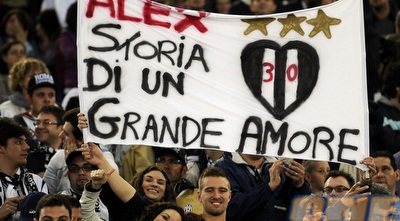 אוהדי יובנטוס נפרדים מדל פיירו (GettyImages)