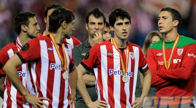 שחקני בילבאו מאוכזבים (GettyImages)