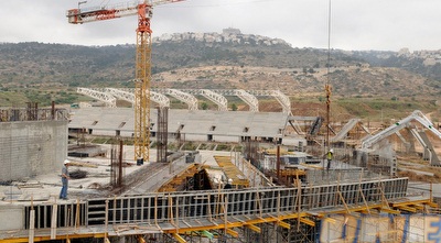 העבודות באצטדיון סמי עופר (ONE)