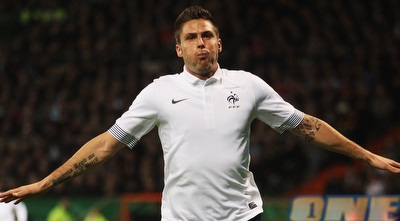 אוליבייר ג´ירו. יקווה לחגוג גם אצל התותחנים (GettyImages)