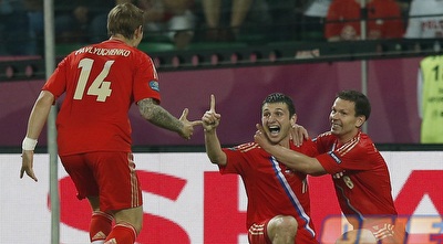 דזגוייב חוגג צמד אישי (רויטרס)