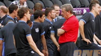 הודג´סון באימון נבחרת אנגליה (יוסי ציפקיס)