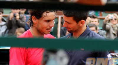 נדאל וג´וקוביץ´ נפרדים כידידים, הסרבי עדיין מוביל בדירוג (רויטרס)