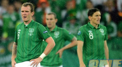 שחקני אירלנד המתוסכלים. אפשר לנצח (GettyImages)