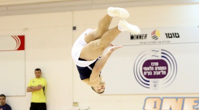 אלכס שטילוב במהלך התרגיל (חגי ניזרי)
