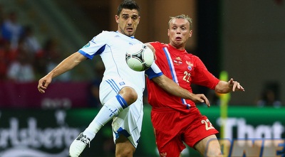 קצוראניס מול גלושאקוב (GettyImages) קצוראניס מול גלושאקוב (GettyImages)