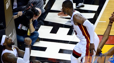 לברון ו-ווייד יודעים שהם ניצחו (GettyImages)