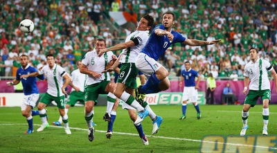 קסאנו נוגח את הראשון של איטליה (GettyImages)