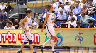 לויצקי וגנור יורדות לספסל מאוכזבות (שי לוי)