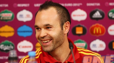 אינייסטה  (GettyImages)