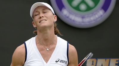 סטוסר מאוכזת. שוב זה קורה לה (רויטרס) סטוסר מאוכזת. שוב זה קורה לה (רויטרס)