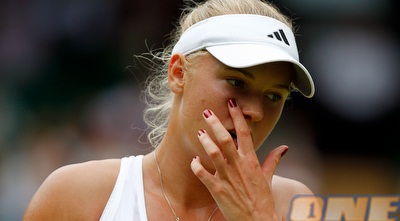 ווזניאקי אומרת שלום לווימבלדון (GettyImages) ווזניאקי אומרת שלום לווימבלדון (GettyImages)