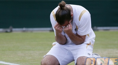 חבייר מאליס לא יודע את נפשו מרוב אושר (רויטרס)