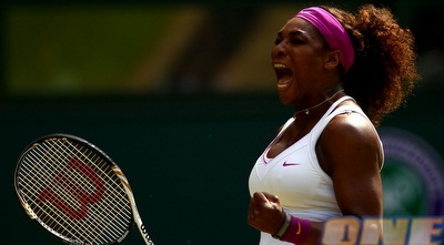 סרינה וויליאמס שואגת (GettyImages)