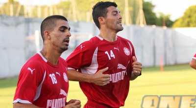 קרלוס צ´קאנה באימון הבכורה (שי לוי) קרלוס צ´קאנה באימון הבכורה (שי לוי)