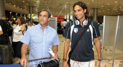 גילי לנדאו וברק בדש. &qout;אכזב אותי לא לשחק&qout; (שי לוי)