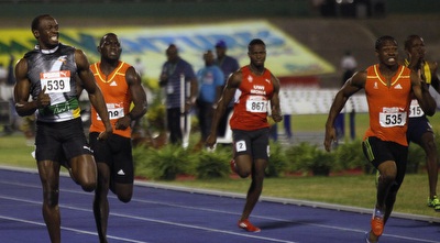 אוסיין בולט יוהאן בלייק (רויטרס)