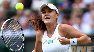 רדוונסקה השנה בווימבלדון. באמת שווה להמר נגדה? (GettyImages)