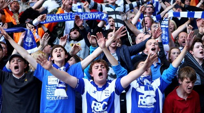 אוהדי ברמינגהאם (GettyImages)