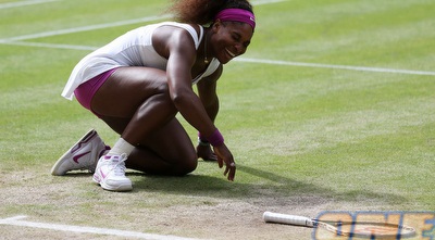 סרינה וויליאמס זוכה בווימבלדון 2012 (GettyImages)