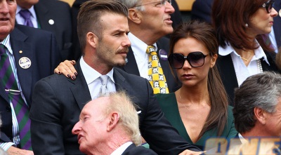 ויקטוריה ודייויד בקהאם (GettyImages)