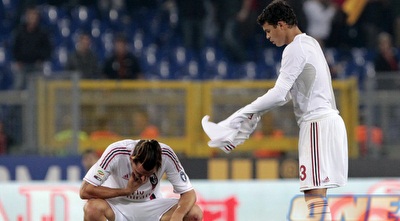 טיאגו וזלאטן. ביחד, הפעם בפאריס (רויטרס)