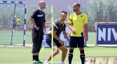 גל אלברמן וברק לוי. (יניב גונן) גל אלברמן וברק לוי. (יניב גונן)