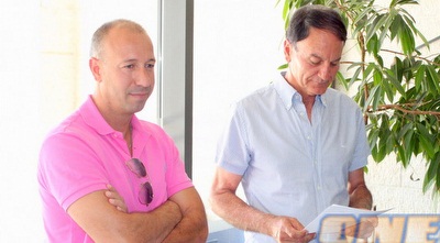 אלי כהן ושמוליק לוי (משה חרמון)