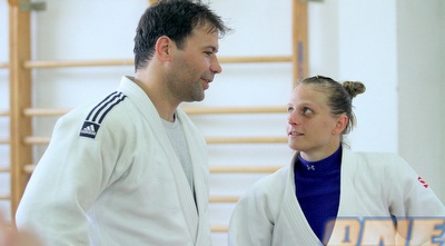 אליס שלזינגר ואריק זאבי, ענף הג´ודו קצת איכזב בלונדון (יניב גונן)