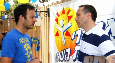 בלאט ודני פדרמן. &qout;כרגע אנחנו לא ברמה של פיינל פור&qout; (שי לוי)