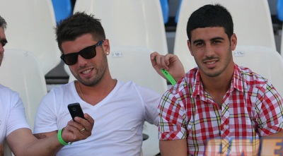 רן אבוקרט ואושרי רואש. יישארו בהפועל חיפה? (עמית מצפה) רן אבוקרט ואושרי רואש. יישארו בהפועל חיפה? (עמית מצפה)