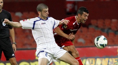 בר נמני עם צ´קאנה. הוקפץ לסגל (יוסי ציפקיס)