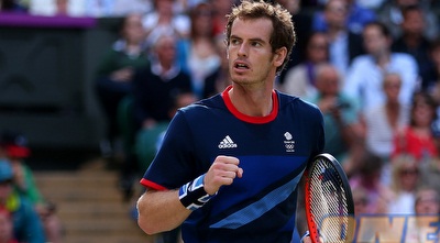 אנדי מארי מרוצה במהלך המשחק (GettyImages) אנדי מארי מרוצה במהלך המשחק (GettyImages)