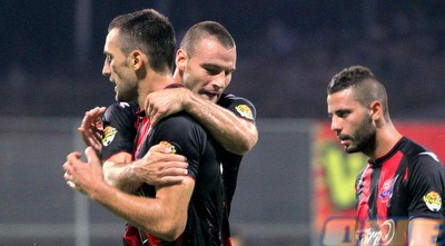 גלושצ´ביץ´ חוגג את השוויון. התעוררו במחצית השנייה (יניב גונן)