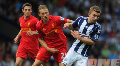 לוקאס מנסה לעצור את מוריסון (GettyImages)