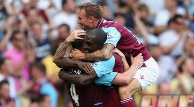 שחקני ווסטהאם. האם הם יעברו לאצטדיון החדש? (GettyImages)