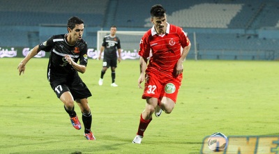 ברונו קוטיניו בפעולה. ערך בכורה באדום (יוסי ציפקיס)