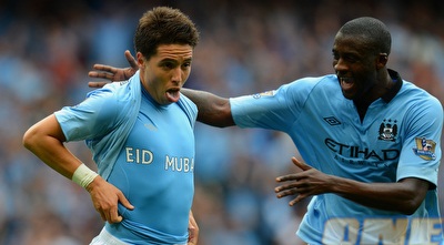 סמיר נאסרי ויאיא טורה חוגגים (GettyImages)