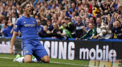 פררנדו טורס חוגג. הפעם הוא אפילו לא בסגל (רויטרס)