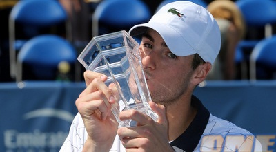 ג´ון איסנר חוגג תואר (GettyImages)