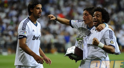 חדירה, אוזיל ומרסלו והגביע (GettyImages)