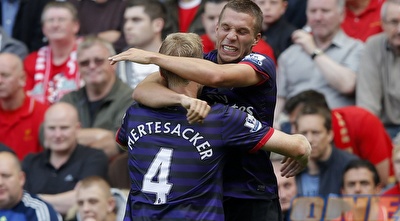 פודולסקי ומרטסאקר. יבקרו בגרמניה (רויטרס)