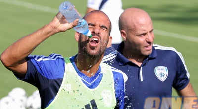 אלברמן. זכה אף הוא למחמאות (משה חרמון) אלברמן. זכה אף הוא למחמאות (משה חרמון)