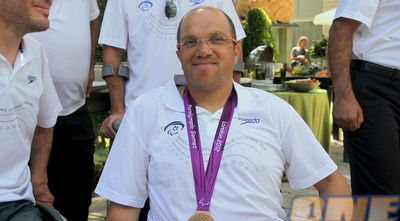 ראול ויינברג במשכן הנשיא (יניב גונן)