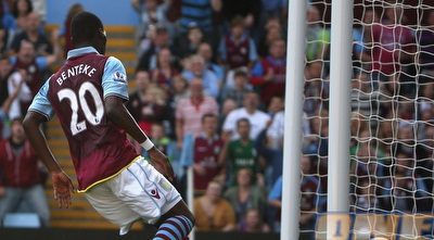 בנטקה דוחק פנימה את ה-0:2 של וילה (GettyImages)