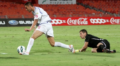 קירובסקי עובר את ארקין. הסתבך בהמשך (חגי ניזרי) קירובסקי עובר את ארקין. הסתבך בהמשך (חגי ניזרי)