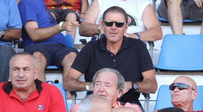 גוטמן הגיע לחפש שחקנים שמשחקים בקבוצות שלהם לנבחרת (עמית מצפה)